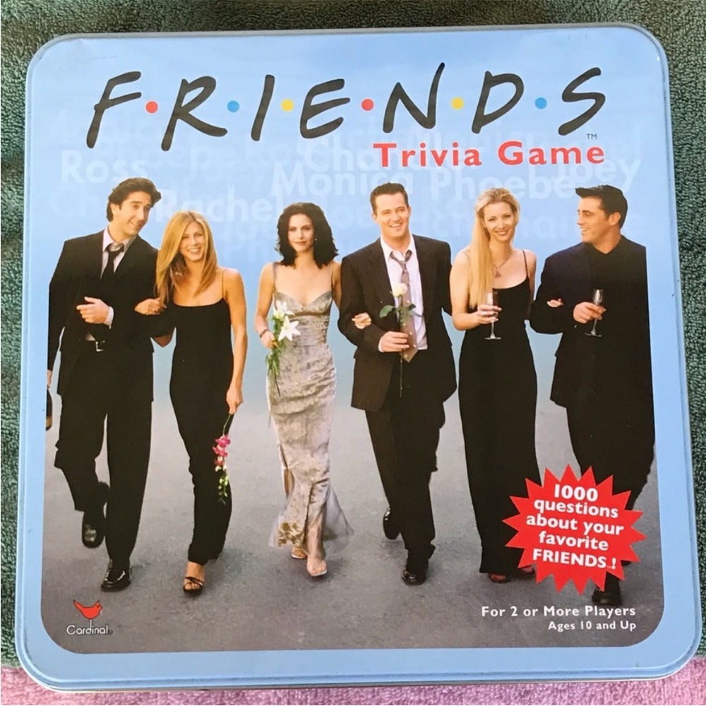 Classic TV Show Friends Trivia Board Game